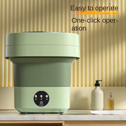 Foldable Mini Washing Machine for Socks Underwear Panties Portable Mini Washing Machine Big Capacity 3 Models with Spinning Dry